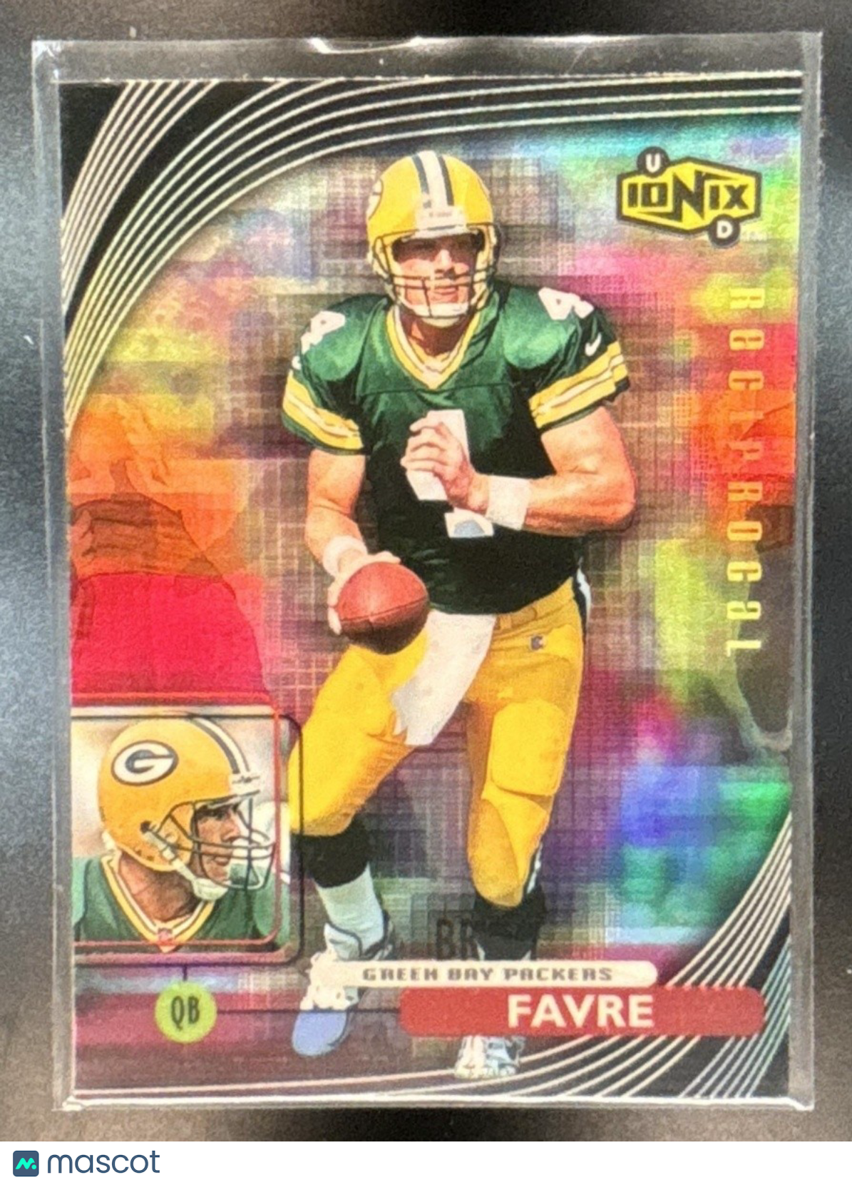 1999 Upper Deck Ionix Brett Favre Reciprocal #R22 Green Bay Packers