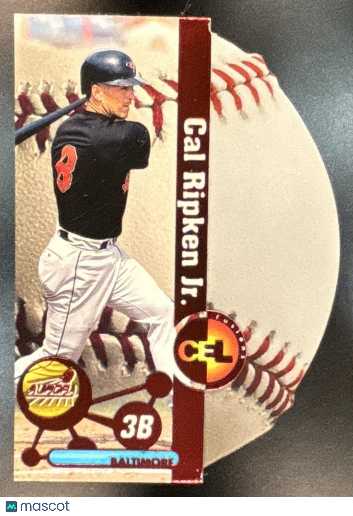 1998 Pacific Aurora Cal Ripken Jr. Hardball Cel Fusions (red) Baltimore Orioles