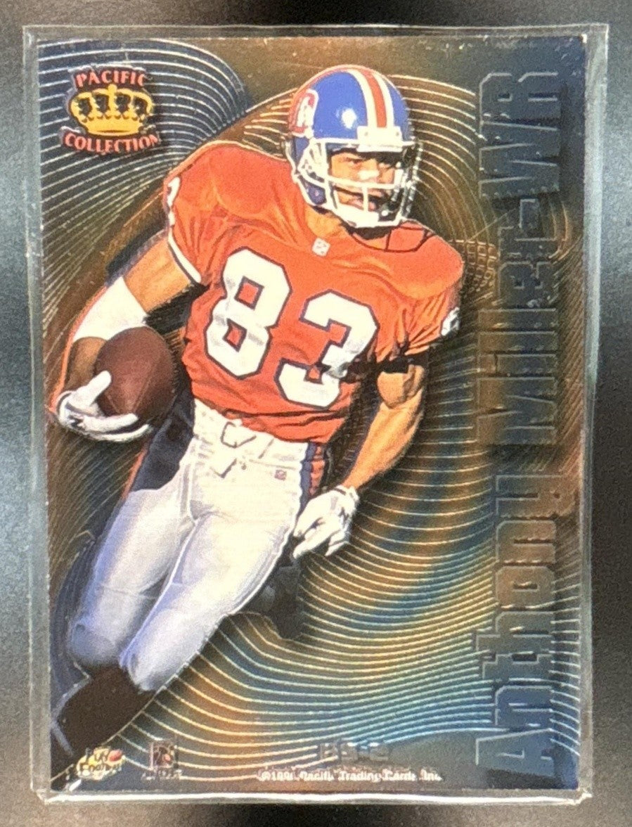 1996 Pacific John Elway Anthony Miller Bomb Squad #BS-2 Denver Broncos