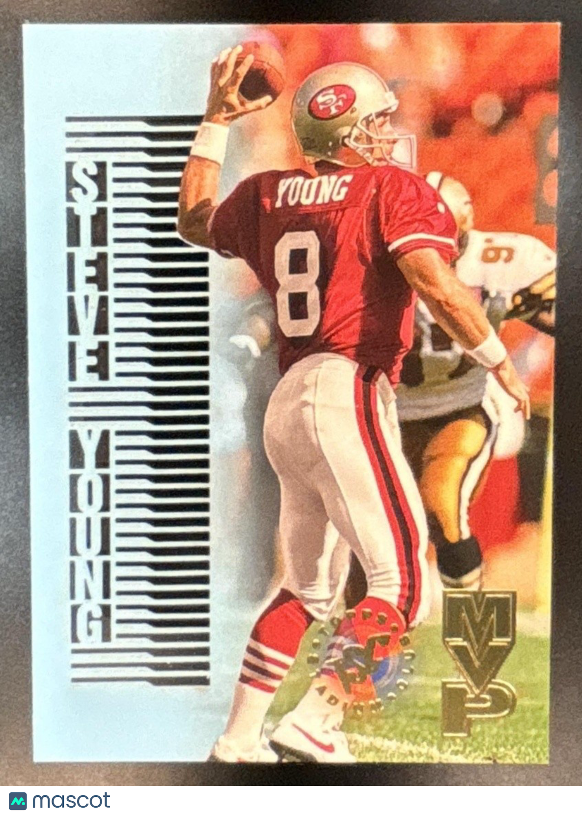 1995 Topps Stadium Club Steve Young MVPs #MVP8 San Francisco 49ers