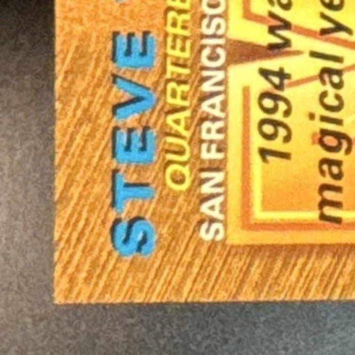 1995 Topps Stadium Club Steve Young MVPs #MVP8 San Francisco 49ers