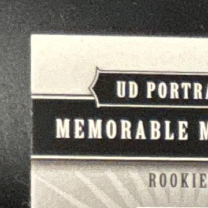 2005 Upper Deck Portraits Aaron Rodgers Memorable Materials RC Green Bay Packers