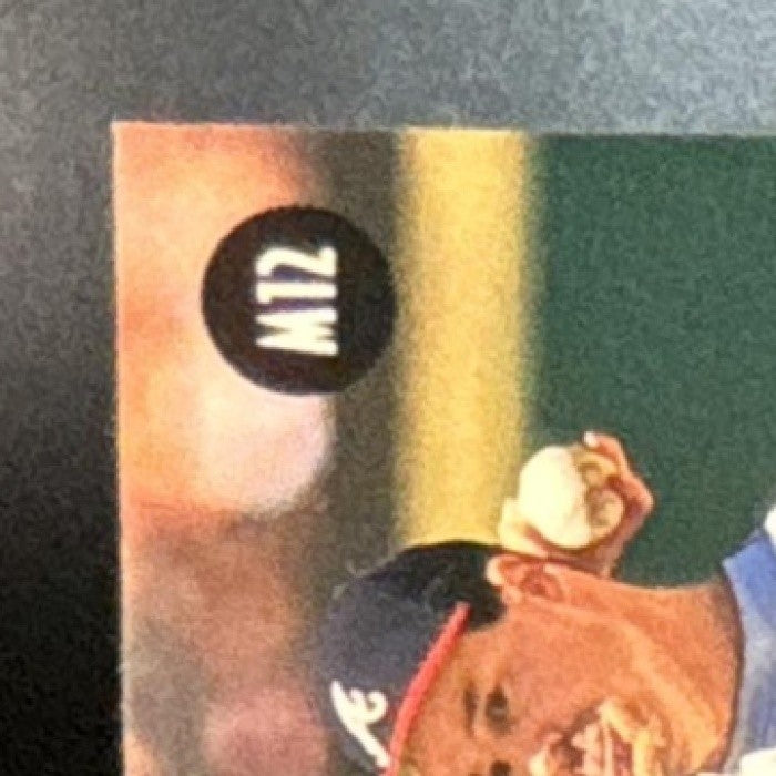 1998 Topps Greg Maddux Mystery Finest Bordered #M12 Atlanta Braves