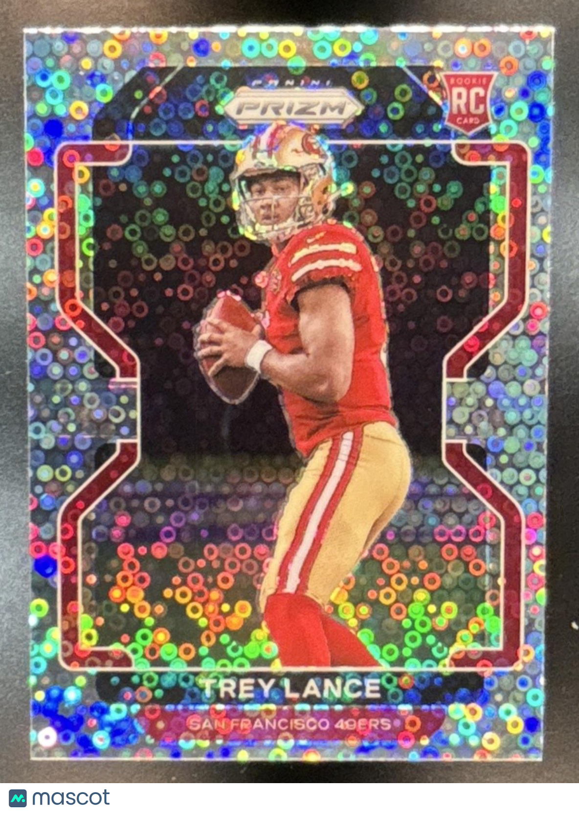 2021 Panini Prizm Trey Lance Disco #333 RC San Francisco 49ers