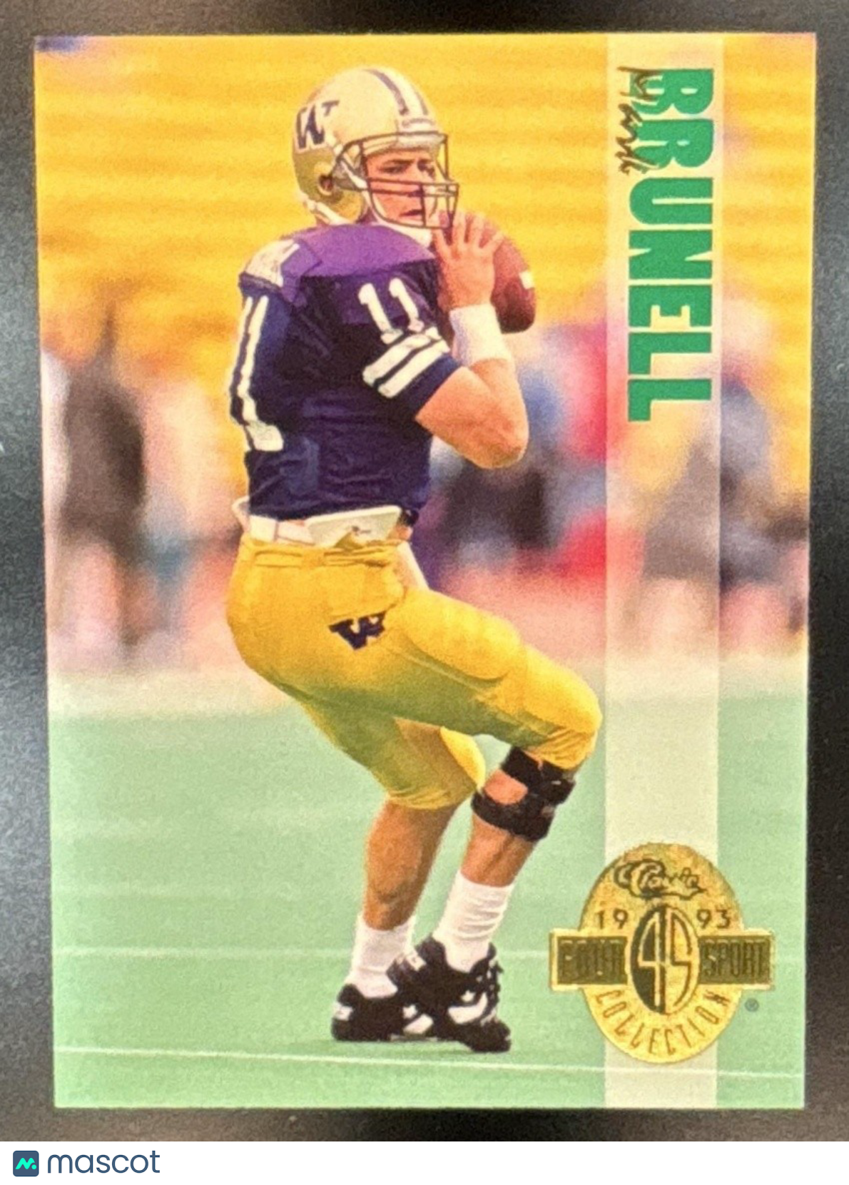 1993 Classic Four Sport Mark Brunell #174 Green Bay Packers