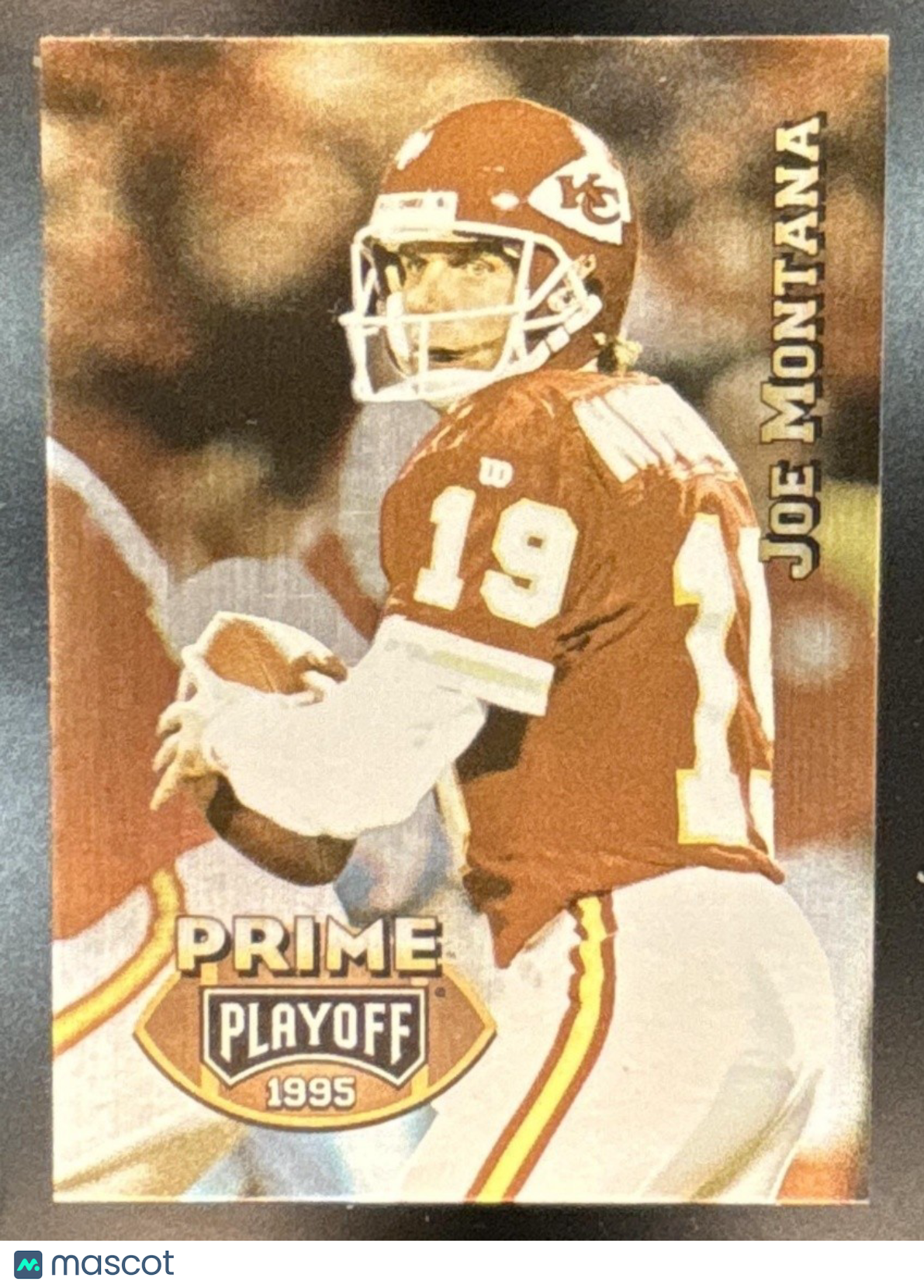 1995 Playoff Prime Joe Montana #153 Kansas City Chiefs