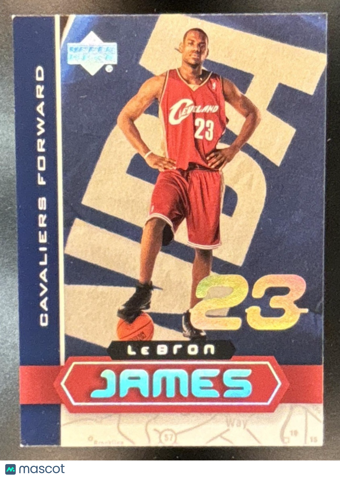 2002 Upper Deck SuperStars LeBron James #LBJ-4 Cleveland Cavaliers