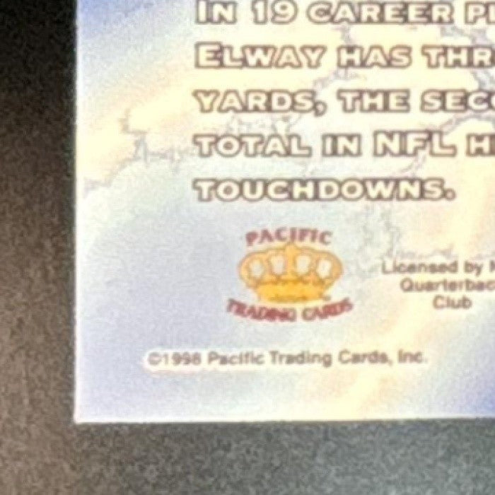 1998 Pacific Aurora John Elway Championship Fever #14 Denver Broncos