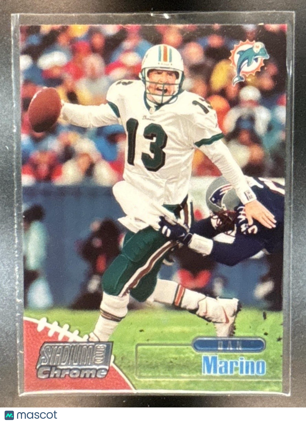 1998 Topps Stadium Club Dan Marino Chrome Miami Dolphins
