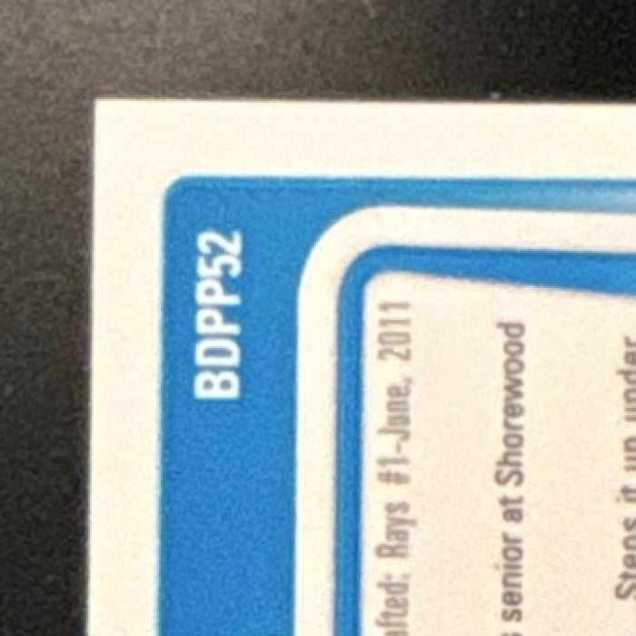 2011 Bowman Draft Picks & Prospects Blake Snell #BDPP52 Tampa Bay Rays