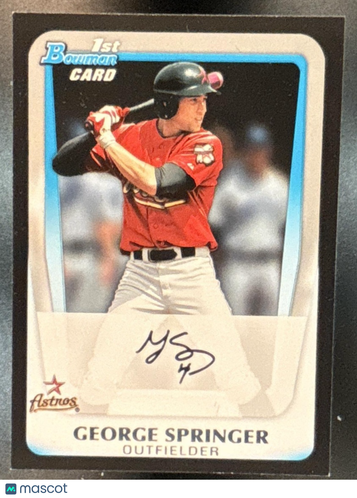 2011 Bowman Draft Picks & Prospects George Springer #BDPP81 Houston Astros