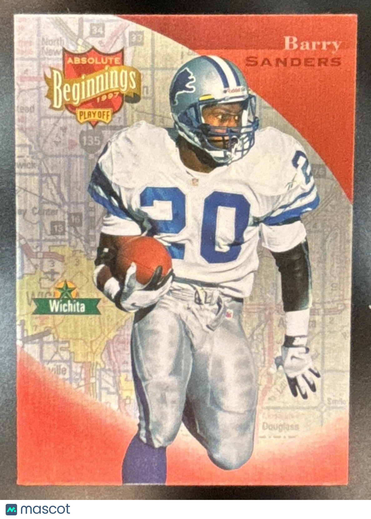 1997 Playoff Absolute Beginnings Barry Sanders #183 Detroit Lions