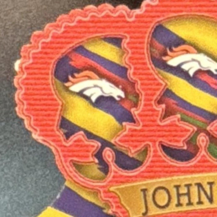 1998 Pacific John Elway Gold Crown Die Cuts #9 Denver Broncos