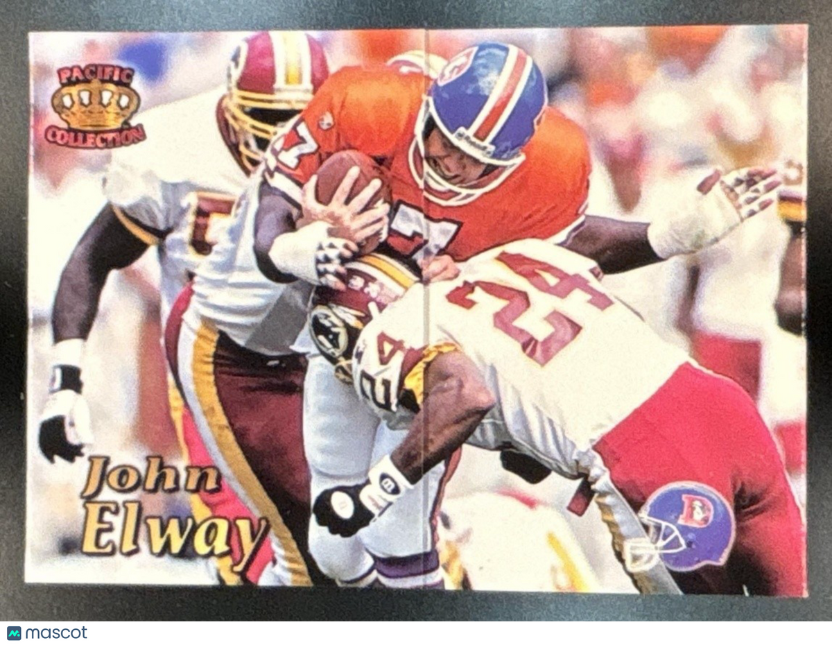 1995 Pacific Triple Folder John Elway #36 Denver Broncos
