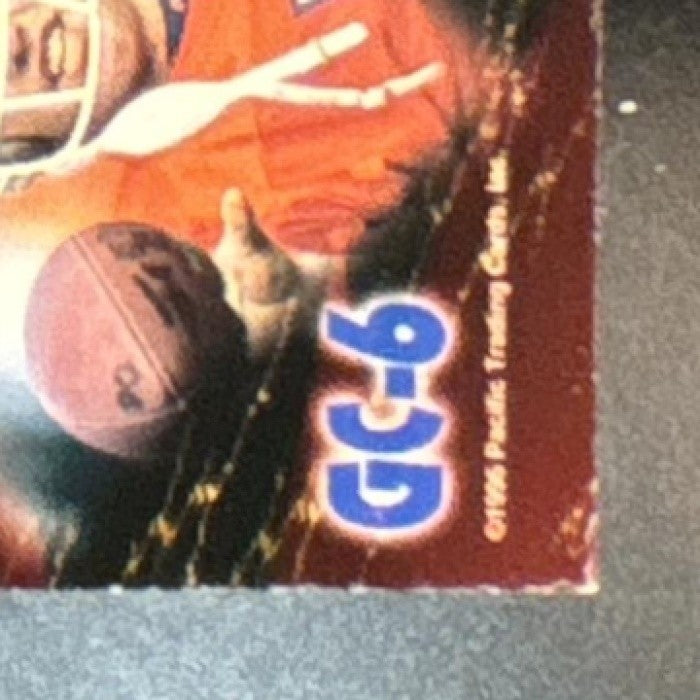 1996 Pacific John Elway Gold Crown Die Cuts #GC-6 Denver Broncos