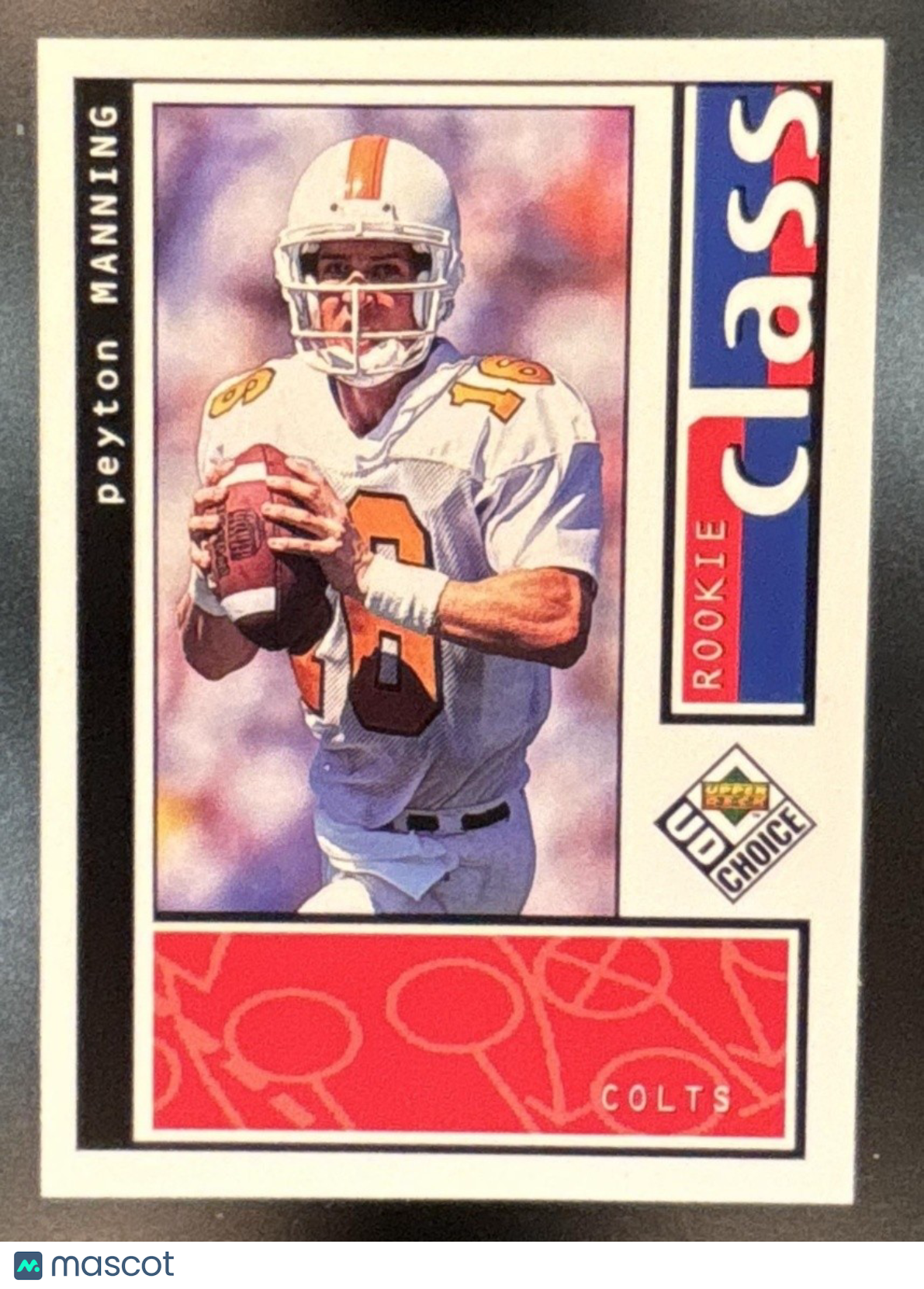 1998 Upper Deck Choice Peyton Manning #193 RC Indianapolis Colts
