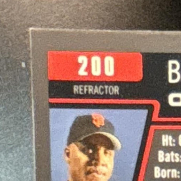 2006 Bowman Chrome Barry Bonds Refractor #200 San Francisco Giants
