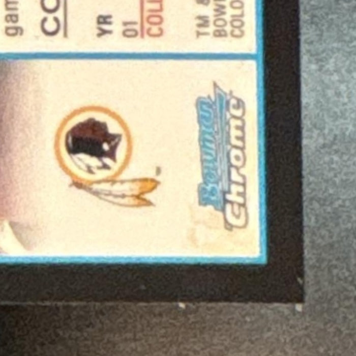 2002 Bowman Chrome Rock Cartwright Xfractors /250 #188 RC Washington Redskins