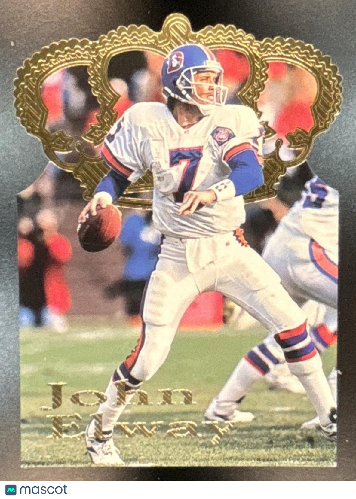 1995 Pacific John Elway Gold Crown Die Cuts #DC-5 Denver Broncos