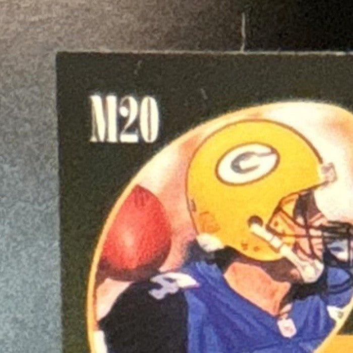 1997 Topps Brett Favre Mystery Finest Bronze #M20 Green Bay Packers