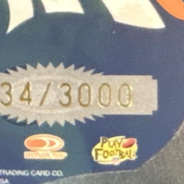 1999 Donruss Preferred QBC John Elway Hard Hats /3000 #3 Denver Broncos