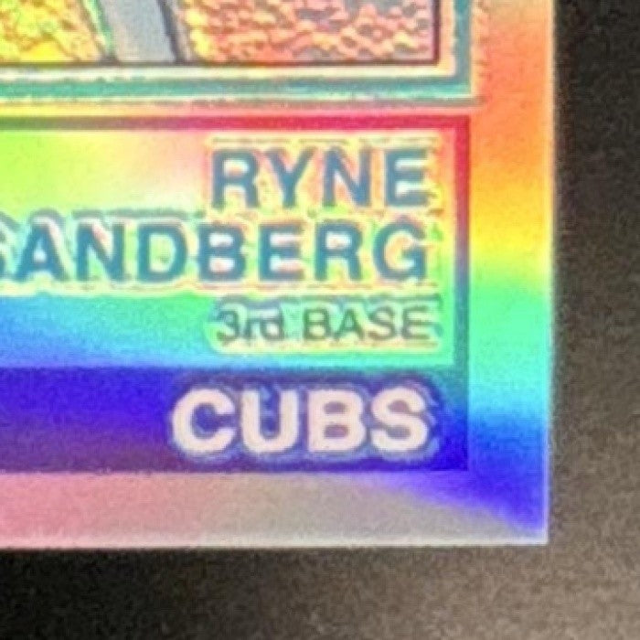 2001 Topps Archives Reserve Ryne Sandberg #71 Chicago Cubs