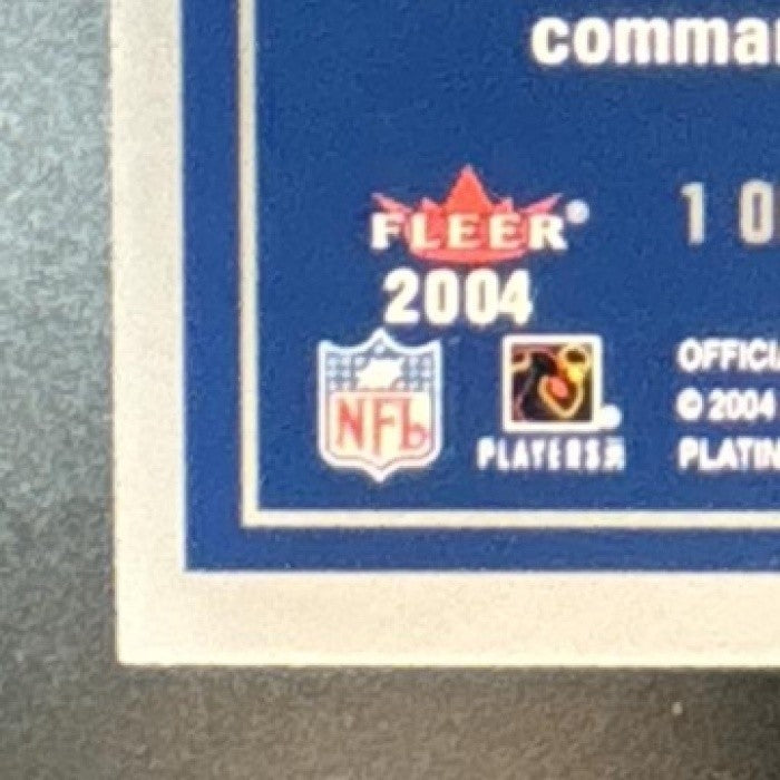2004 Fleer Platinum Eli Manning Youth Movement #1 YM RC New York Giants