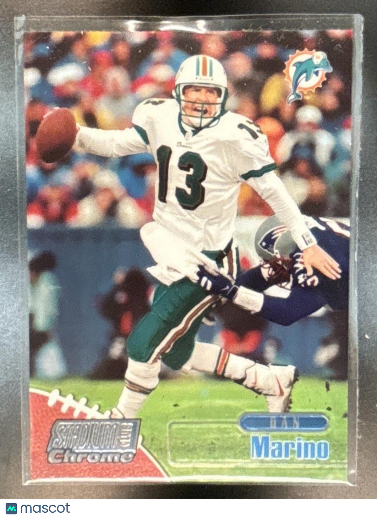 1998 Topps Stadium Club Dan Marino Chrome #SCC8 Miami Dolphins