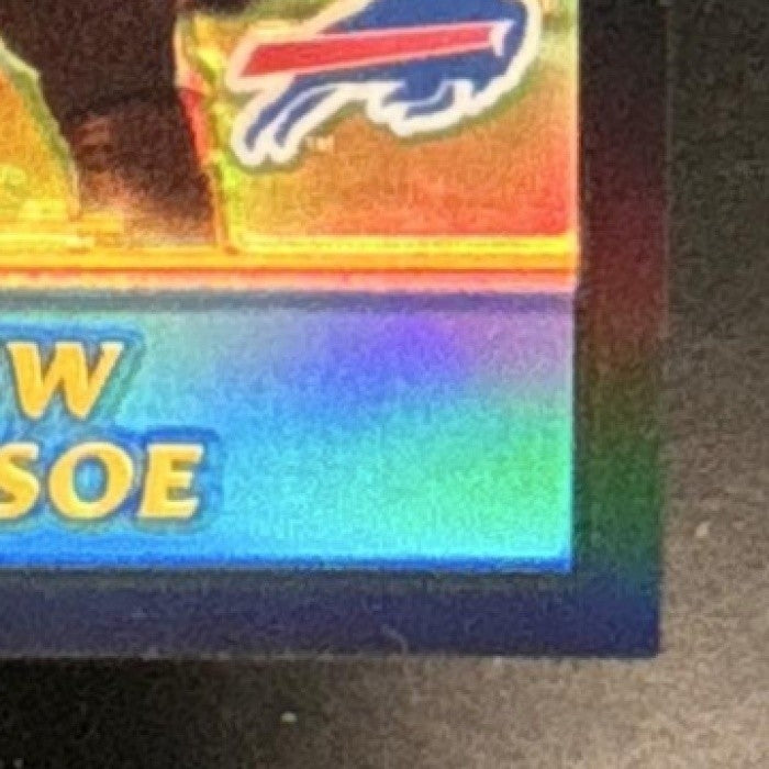 2003 Topps Chrome Drew Bledsoe Black Refractor /599 #43 Buffalo Bills
