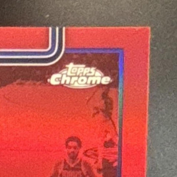 2025-26 Topps Chrome Update Cooper Flagg Red White and Blue #151 RC Mavericks