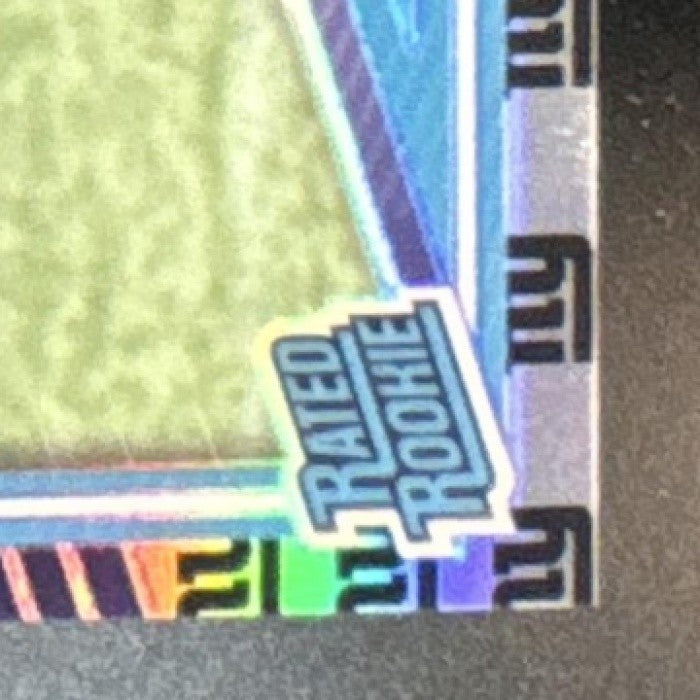 2025 Panini Donruss Optic Jaxson Dart Team Logo Prizm /32 #273 New York Giants