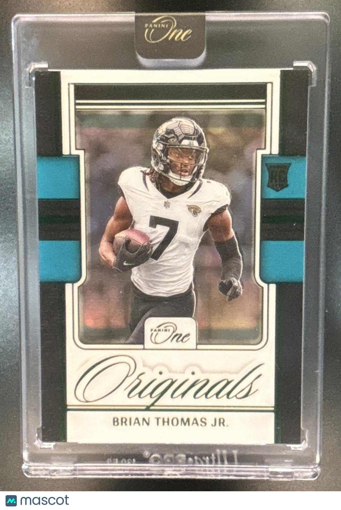 2024 Panini One Brian Thomas Jr. Originals Green /25 Jacksonville Jaguars