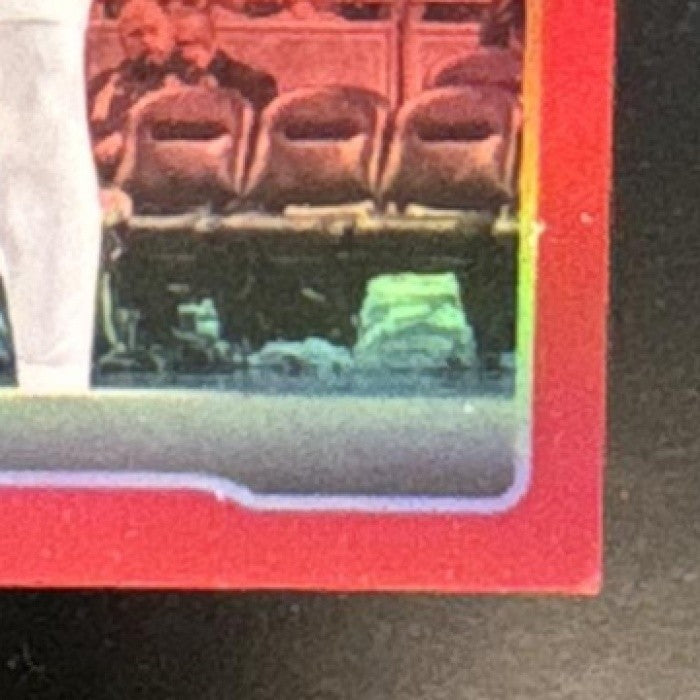 2025-26 Topps Chrome Update Derrick White Red Refractor /5 #40 Boston Celtics