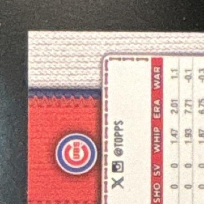 2026 Topps Series 2 Hoby Milner Wood /25 #616 SSP Chicago Cubs