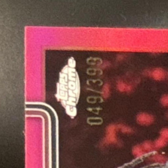 2025-26 Topps Chrome Update Collin Murray-Boyles Magenta /399 #159 RC Raptors