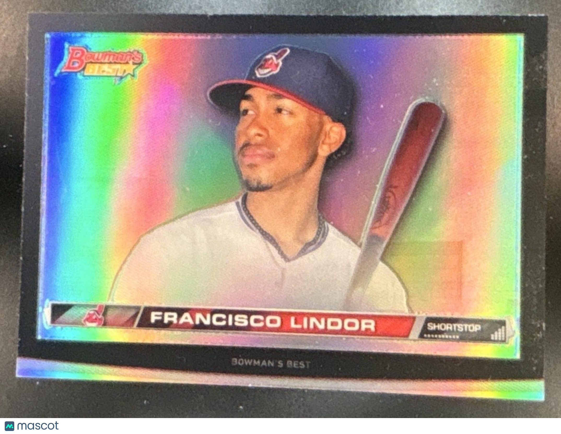 2015 Bowman's Best Francisco Lindor Hi Def Heritage #HDH-FL RC Cleveland Indians