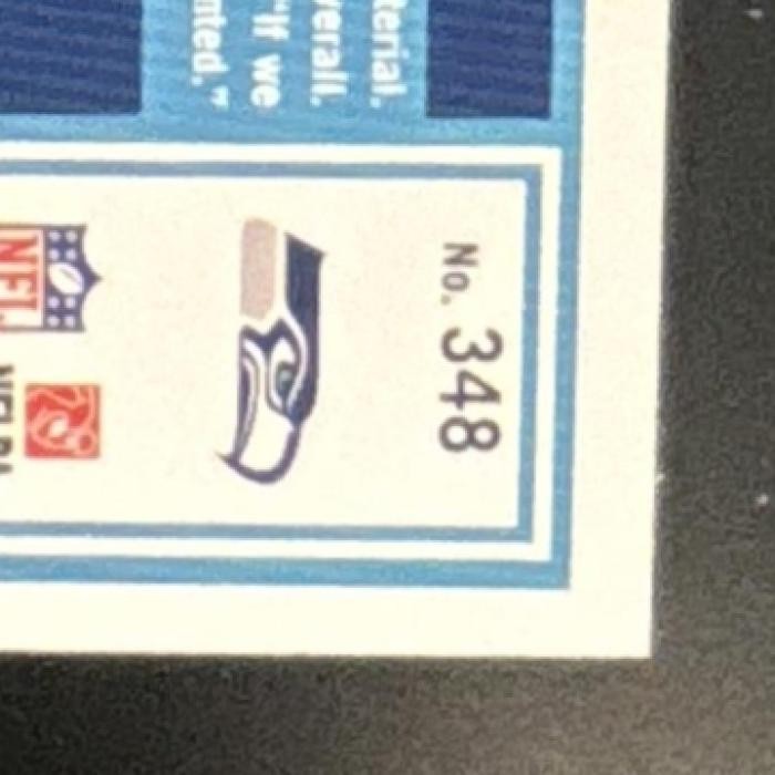 2025 Panini Donruss Nick Emmanwori Rated Rookie Auto Purple /150 #348 RC