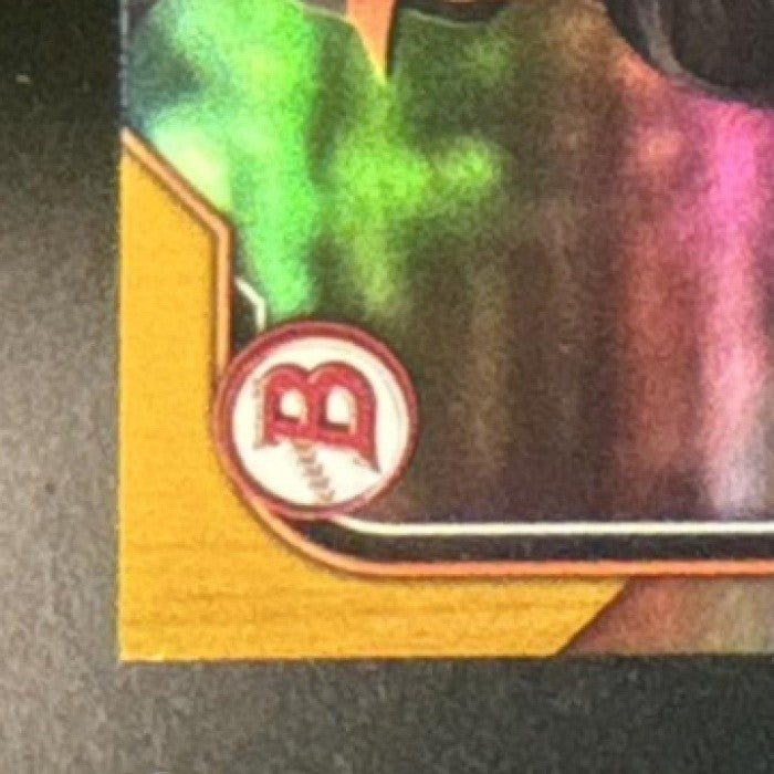 2022 Bowman Draft 1st Edition Reggie Crawford Gold 50/50 #BD-33 Giants