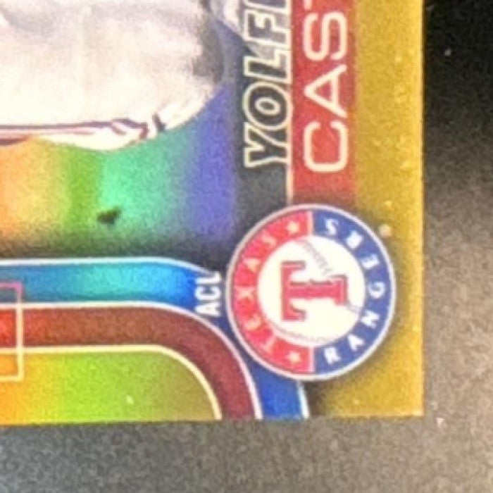 2025 Topps Pro Debut Yolfran Castillo Chrome Gold /50 #PDC-51 ACL Rangers