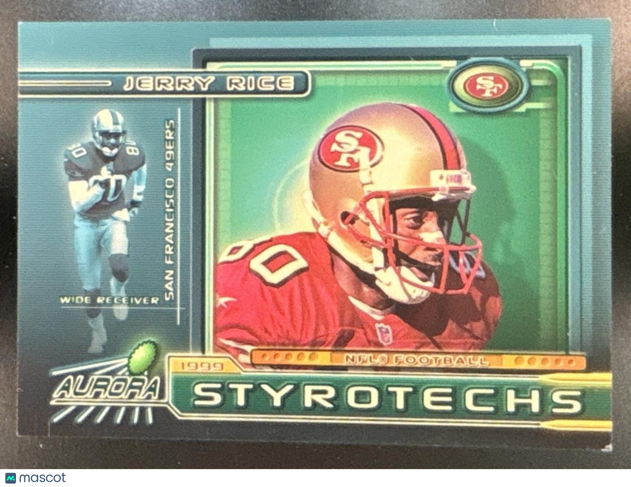1999 Pacific Aurora Jerry Rice Styrotechs #16 49ers