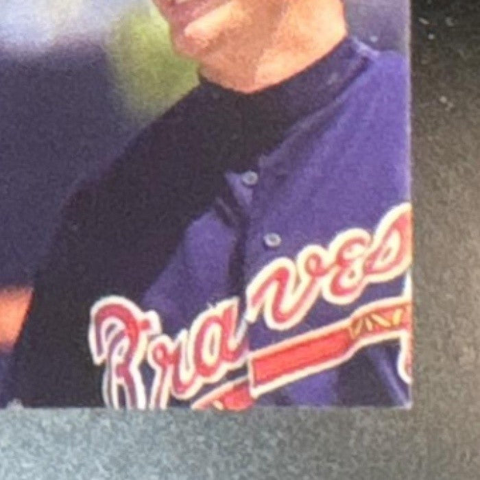 1996 Bowman's Best Chipper Jones Atomic Refractor #7 Atlanta Braves