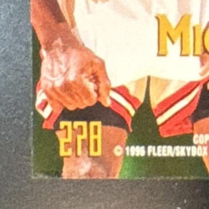 1995-96 Skybox Premium Michael Jordan #278 Electrified Chicago Bulls