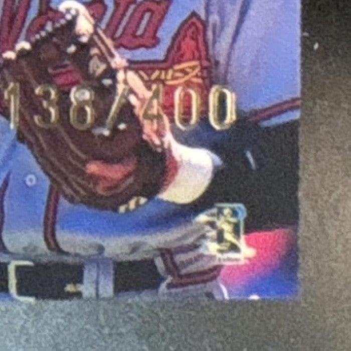 1998 Bowman's Best Chipper Jones Refractor /400 #5 Atlanta Braves