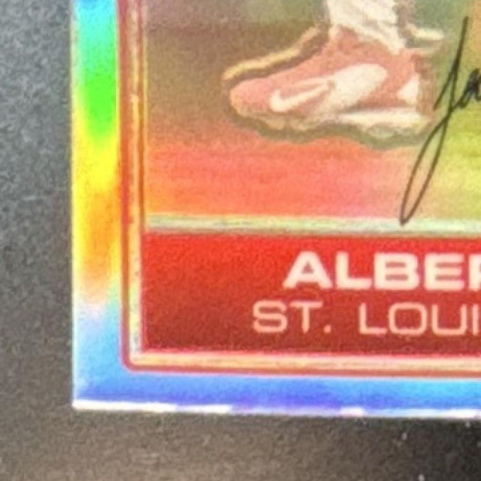 2006 Bowman Chrome Albert Pujols Refractor #25 St. Louis Cardinals