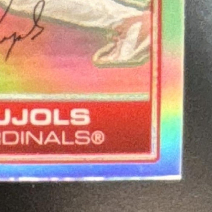 2006 Bowman Chrome Albert Pujols Refractor #25 St. Louis Cardinals