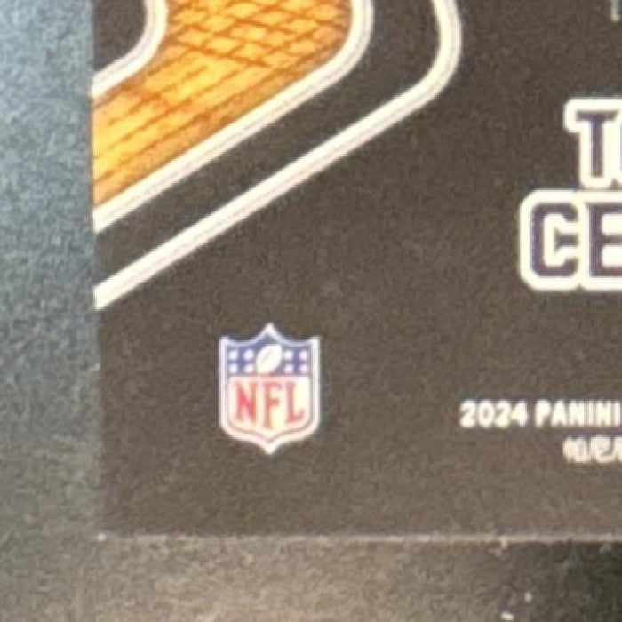 2024 Panini Totally Certified Drake Maye Gold Team Mirror Blue /199 #20 Patriots