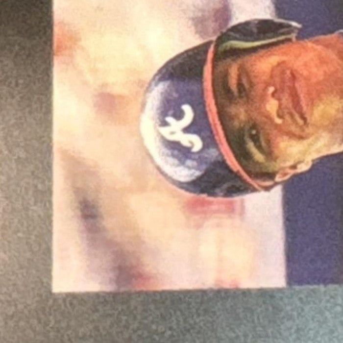 1998 Topps Andruw Jones Mystery Finest Borderless Atlanta Braves