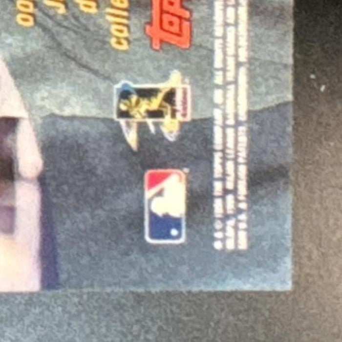 1998 Topps Andruw Jones Mystery Finest Borderless Atlanta Braves