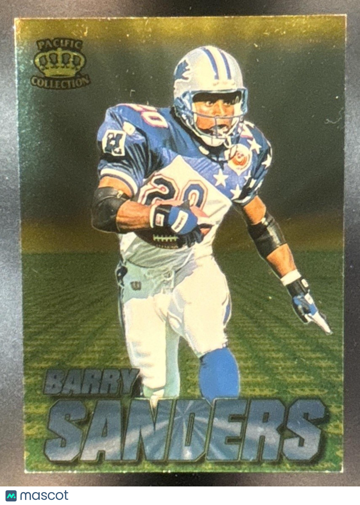 1996 Pacific Invincible Barry Sanders Pro Bowl #PB-13 Lions