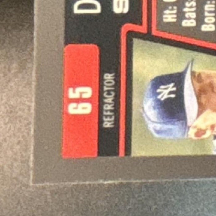 2006 Bowman Chrome Derek Jeter Refractor #65 New York Yankees